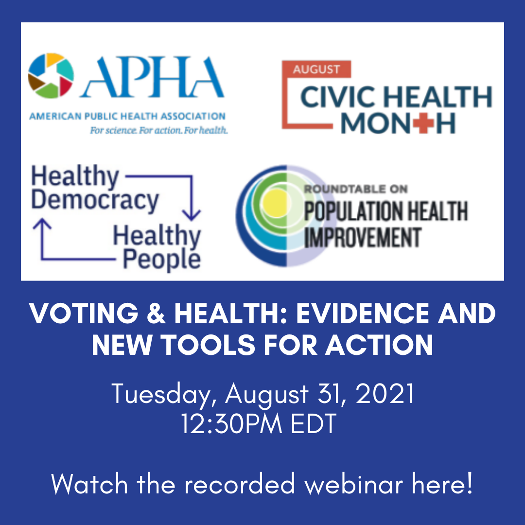 Vot-ER Civic Health Month